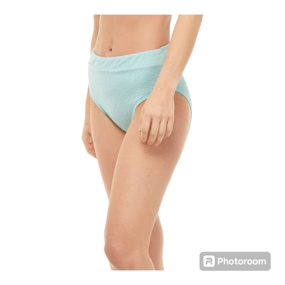 Wonderly Petal Pusher High Waist Swim Bottom Size L